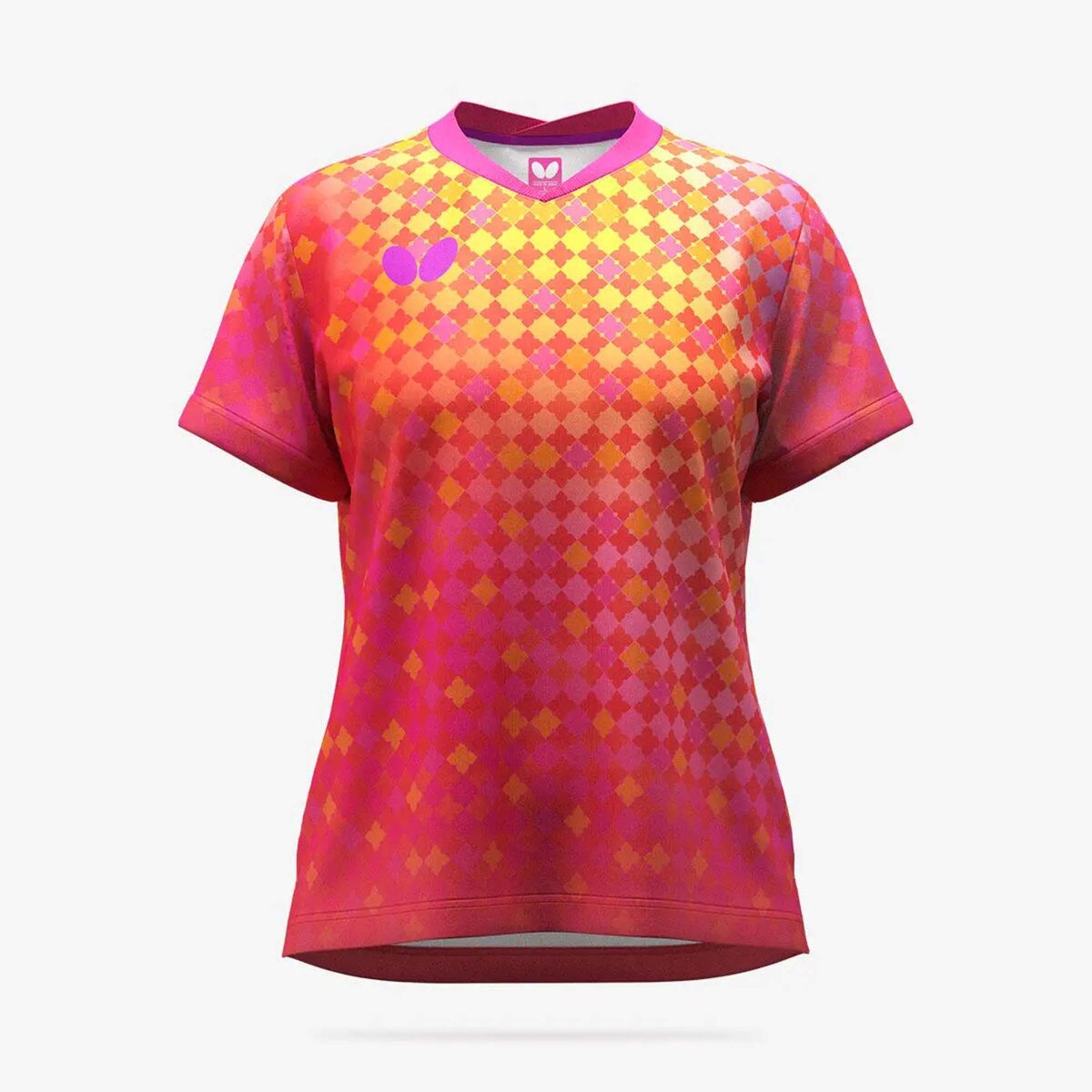 Butterfly Minalea Lady Shirt - Rose